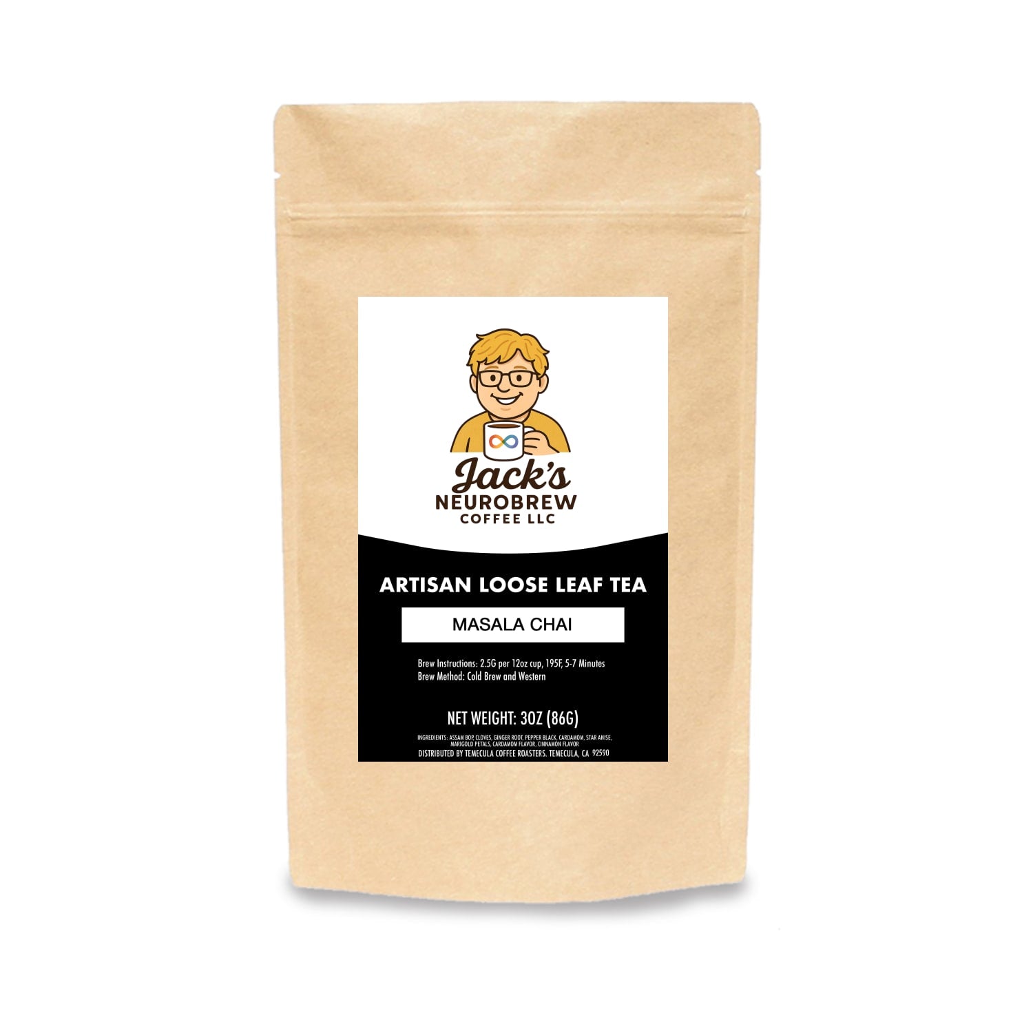 Masala Chai – Jack's Neurobrew Coffee LLC